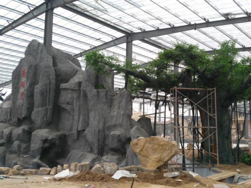 點擊查看詳細信息<br>標題：塑石假山側面 閱讀次數：2091